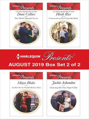 cover image of Harlequin Presents, August 2019, Box Set 2 of 2